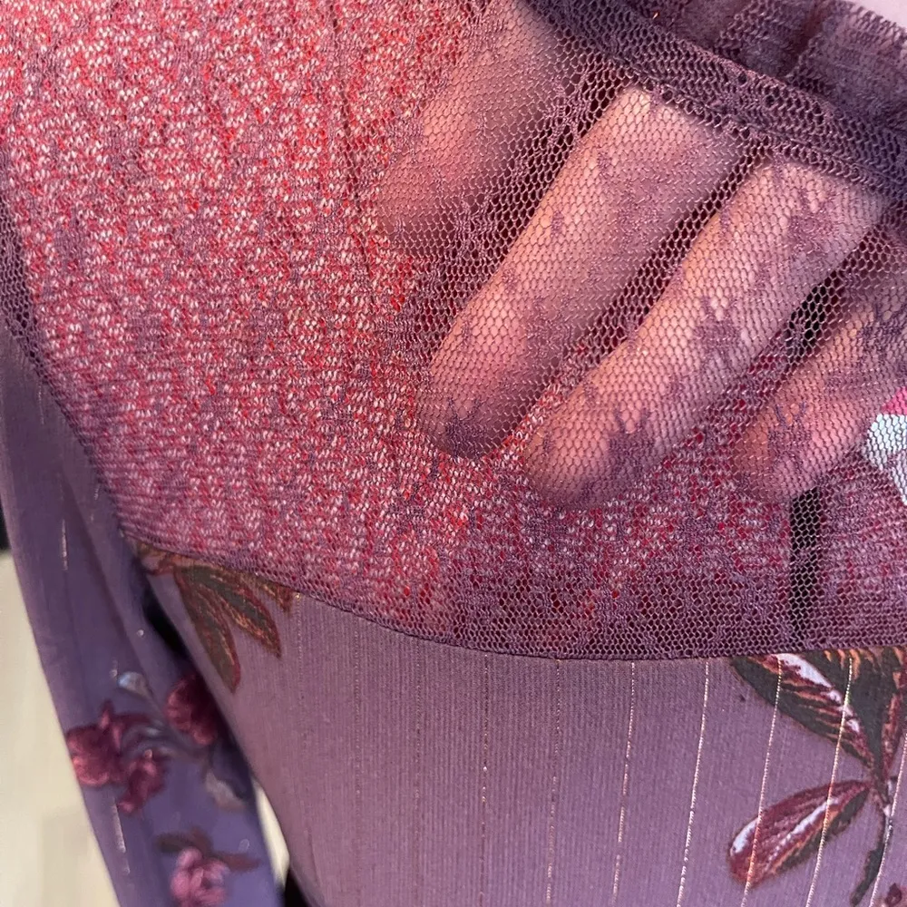 Jolt Purple Lace Dress - Image 4