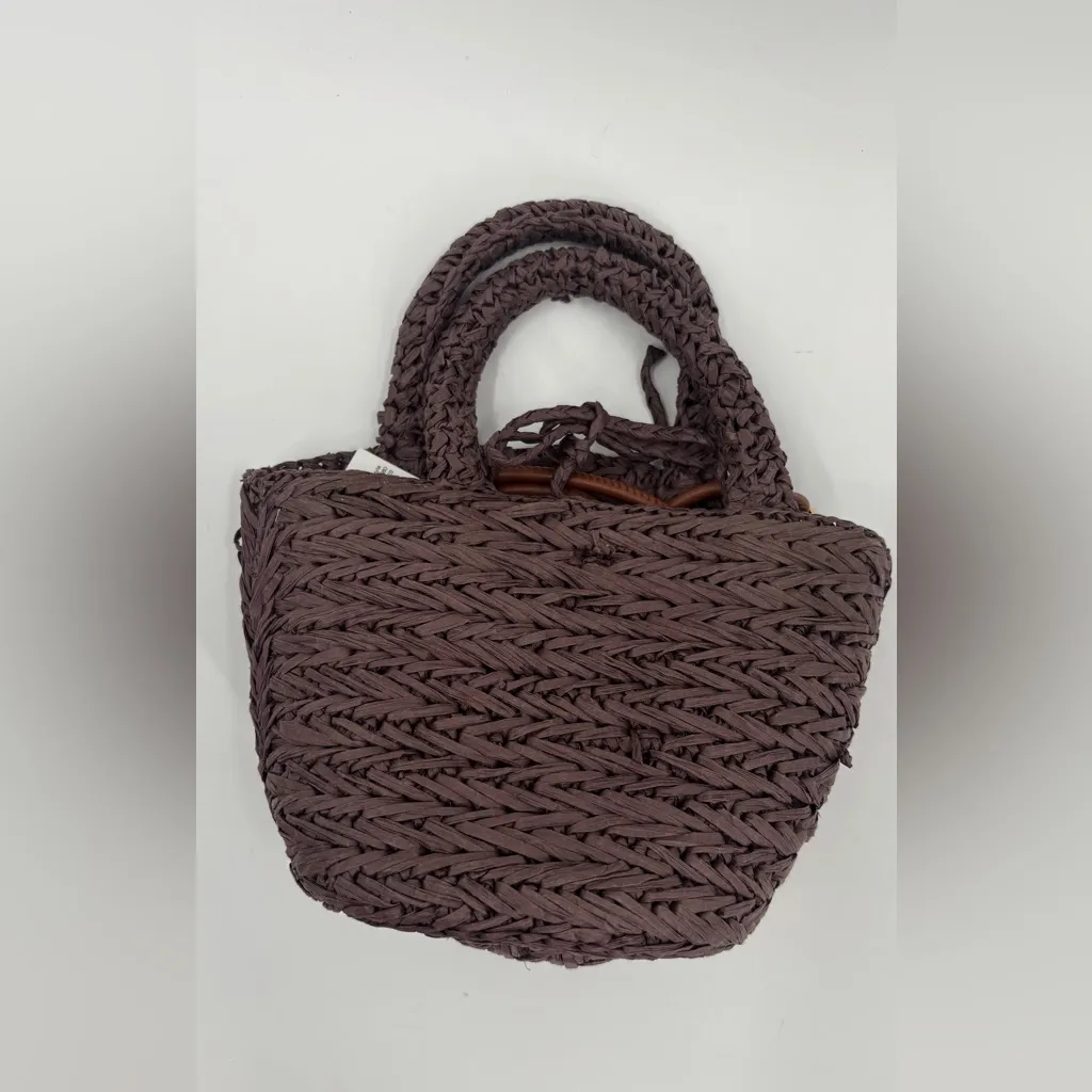 J.Crew Small Malta handwoven straw bag - Image 2