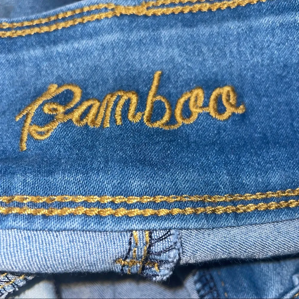 Bamboo  medium stone wash jeggings - Image 6