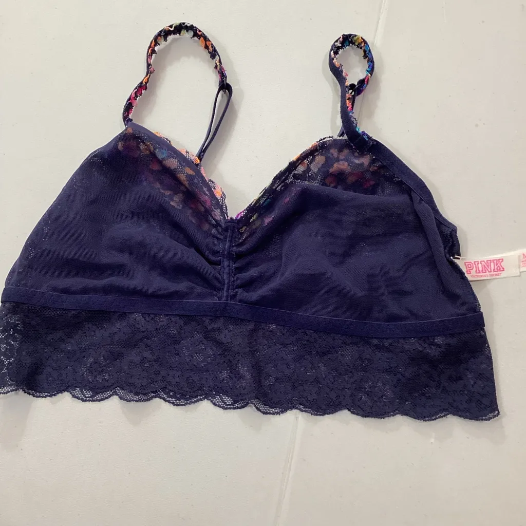 Victoria’s Secret PINK Unpadded Lace Bralette - Image 3