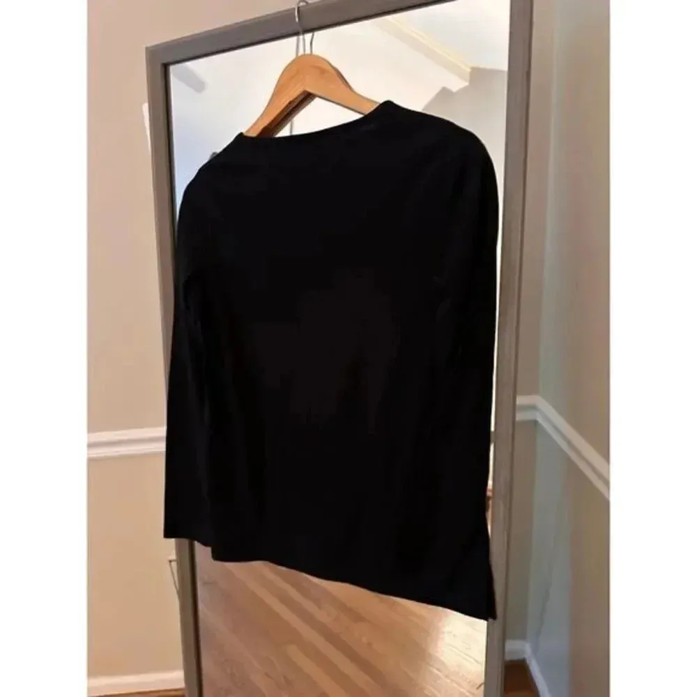 Bedazzled Size‎ Large Black Shirt - Image 4