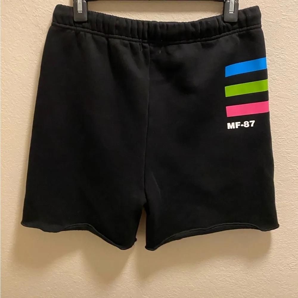 Revolve Mayfair The Label Black Graphic Drawstring Shorts Size M/L - Image 8