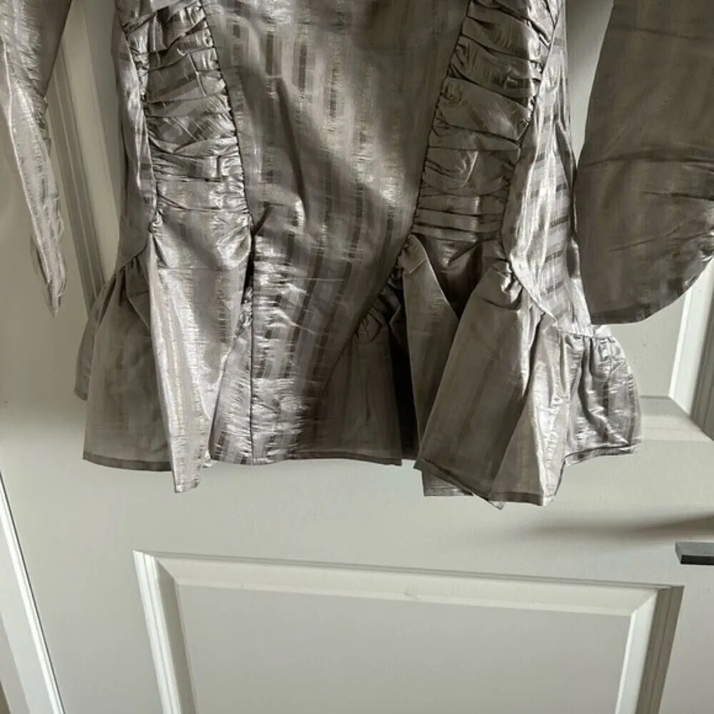 Atoir Walk Me Home Cocktail Mini Dress in Gray Size 4 - Image 9