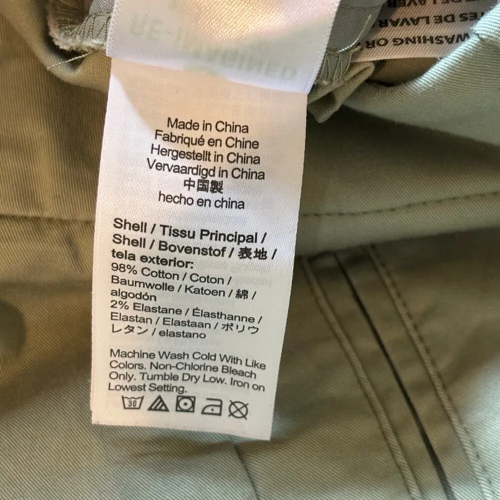 J. Crew Willa Straight-Leg Lightweight Chino Pant in Light Green - size 4 - Image 6