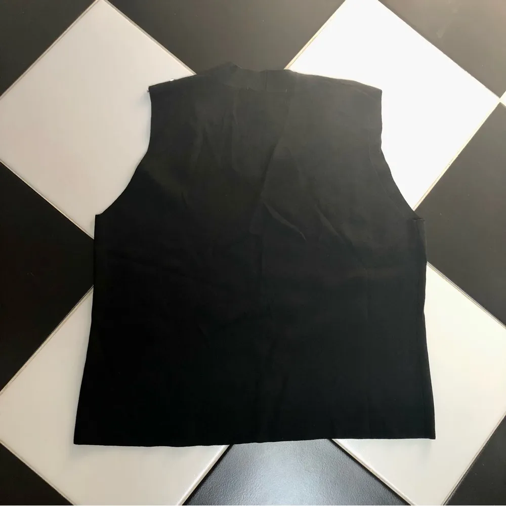 Vintage 80s  Maurice Sasson Paillette Scale Sequin Sleeveless Sweater Tank - Image 6