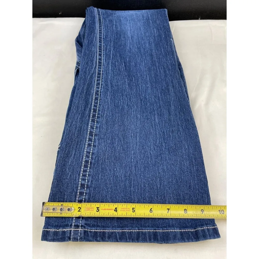 Almost Famous Women's Blue Jean Midrise Boot Cut Size 13 SKU 5150 - Image 7