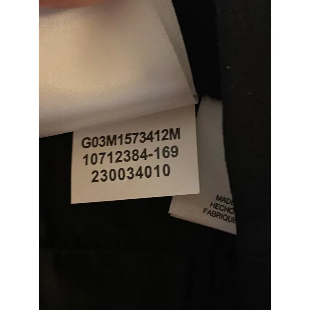 New Women's Anne Klein woven‎ dress black pants Sz 10 - Image 9