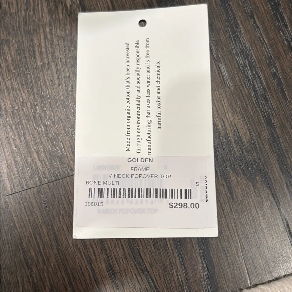 frame denim FRAME VNECK POPOVER - Image 4