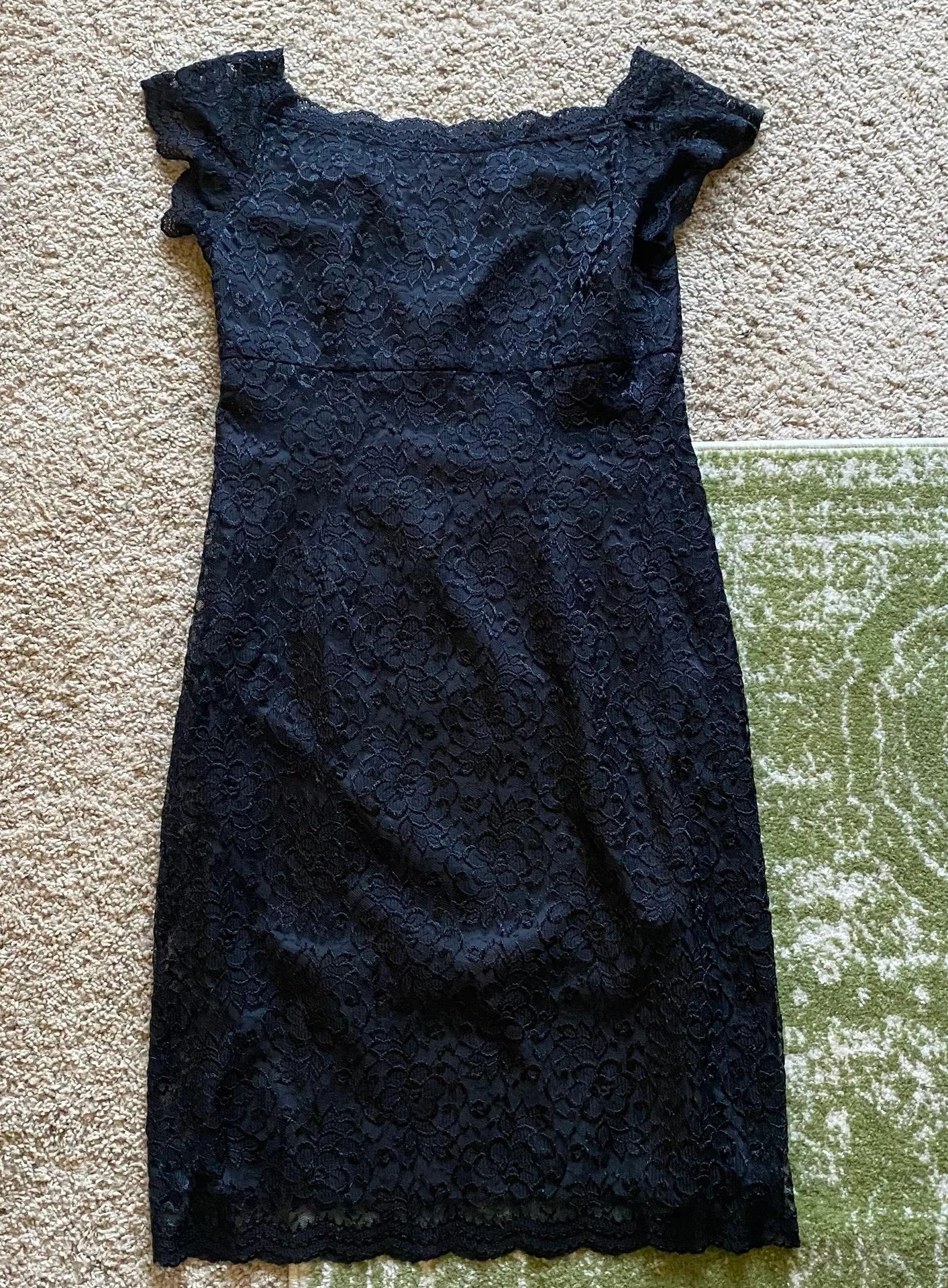 Black Lace Dress - Image 2