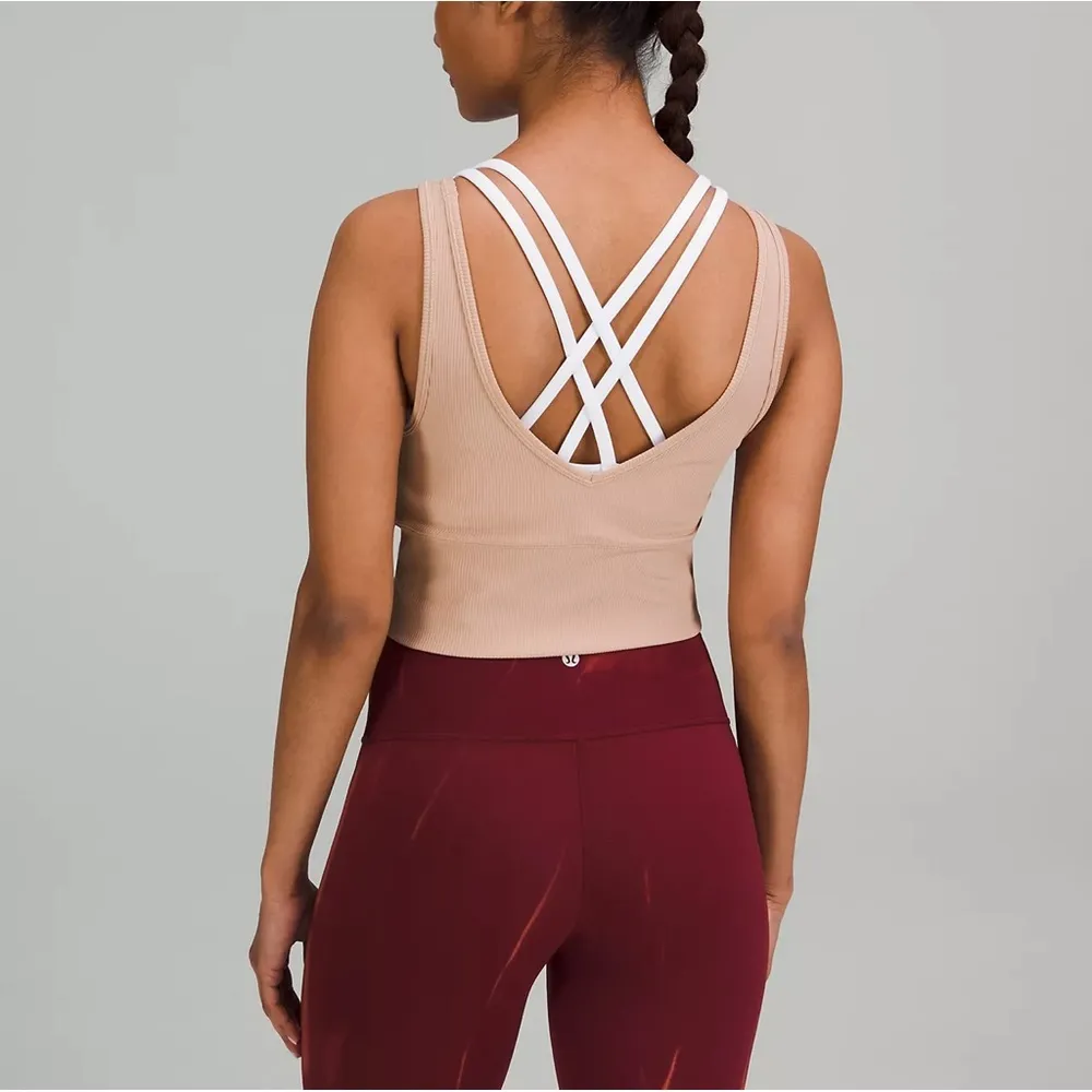 Lululemon Power Pivot Ribbed Tank Top - Image 4