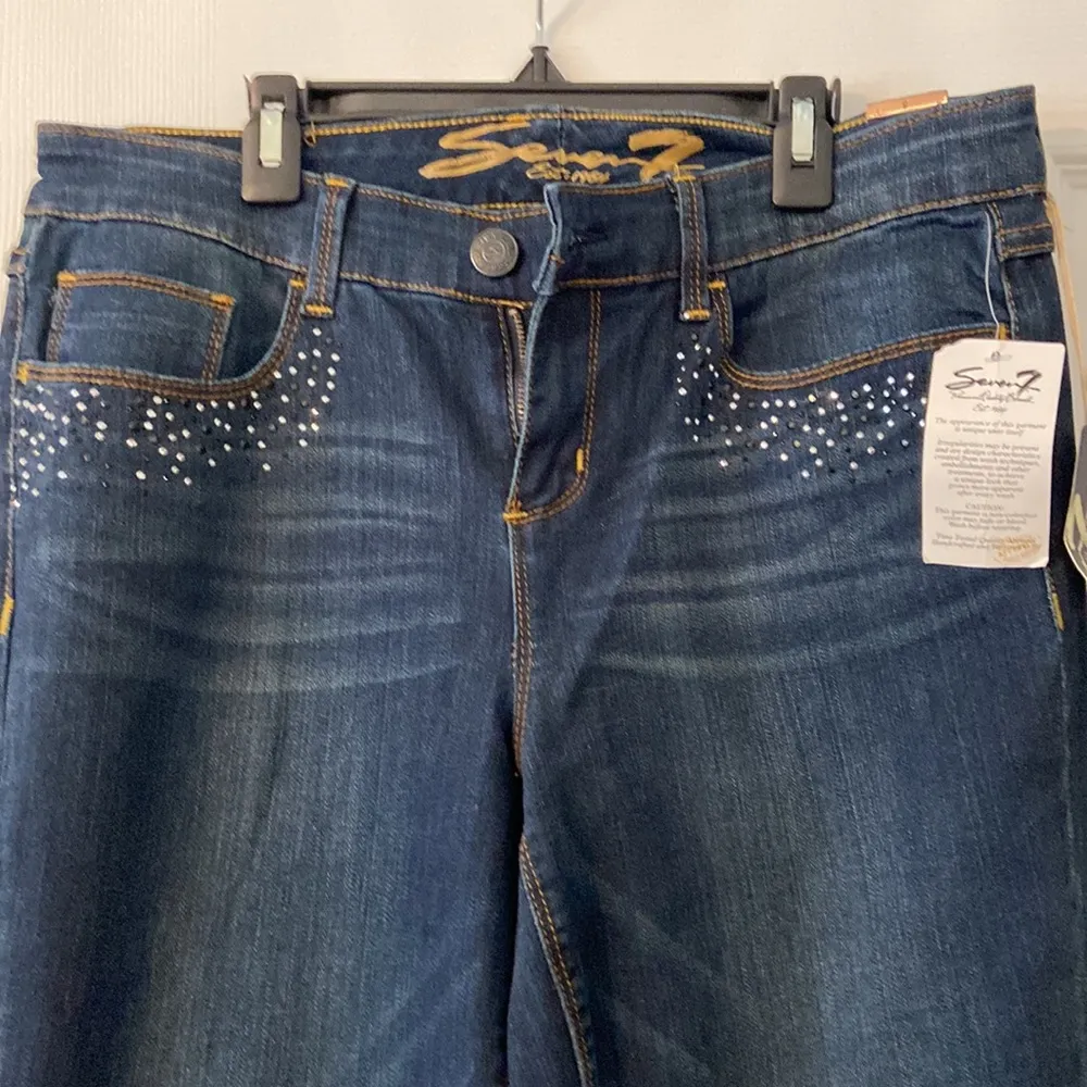 Seven 7 Slim Boot size 8 women jeans brand new inseam 32” - Image 3