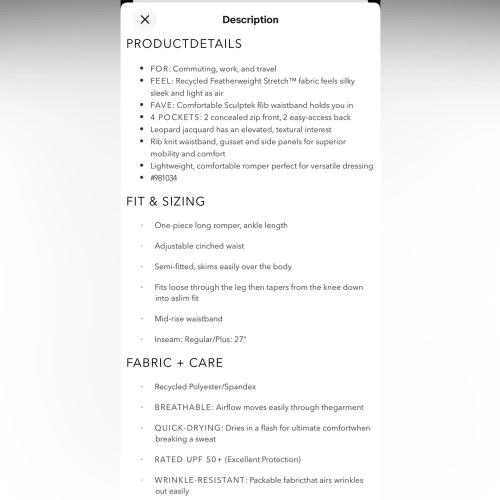 Athleta Brooklyn Textured Jumpsuit Slate Blue - Image 4