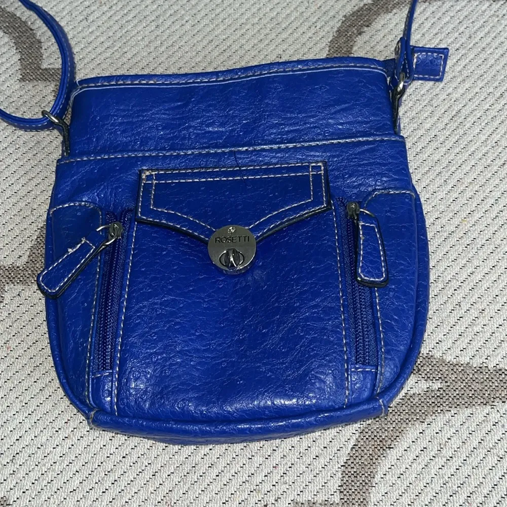 Rosetti royal blue crossbody adjustable strap bag - Image 2