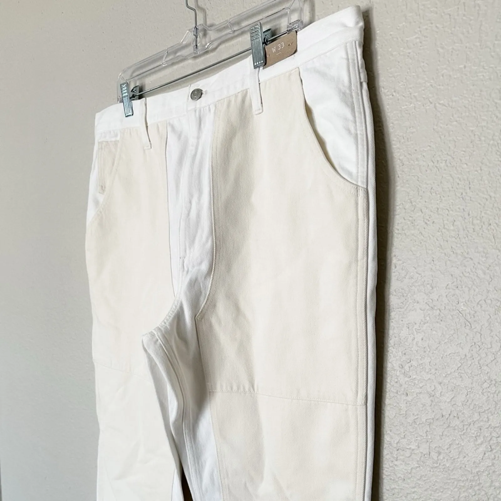 Madewell The '90s Straight‎ Jean: Two-Tone Workwear Edition Size 33 - Image 6