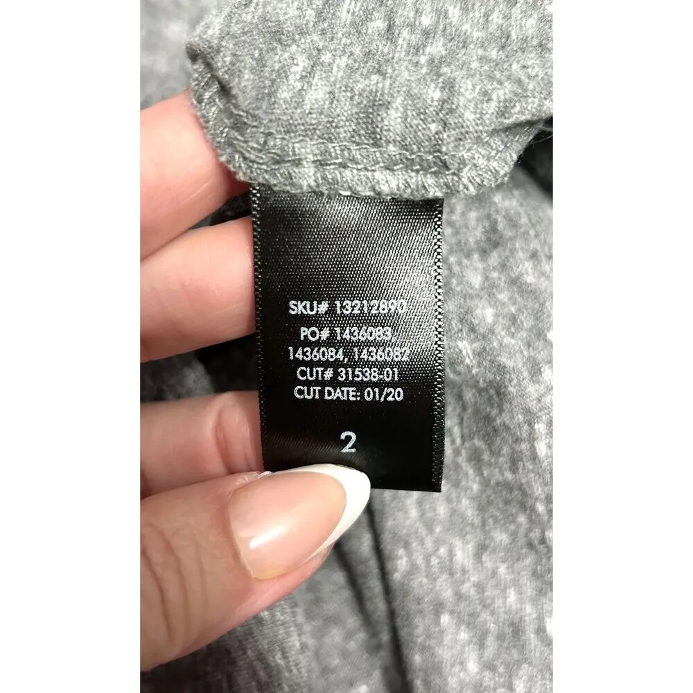 Torrid 2X Gray Slim Fit Graphic Tee Red Wine & Brews Patriotic USA T-Shirt - Image 6