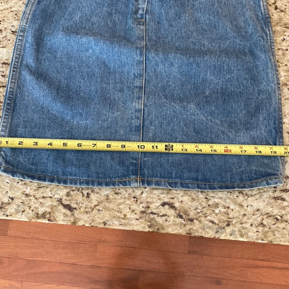 NWT VINTAGE GUESS DENIM SKIRT - Image 7