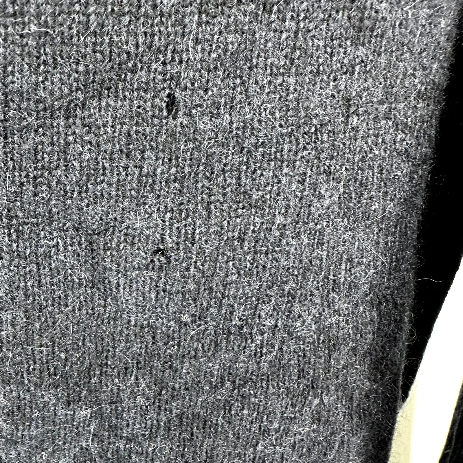 White + Warren 100% Cashmere Sweater Crew Colorblock Striped Knit Navy Gray S Blue - Image 8