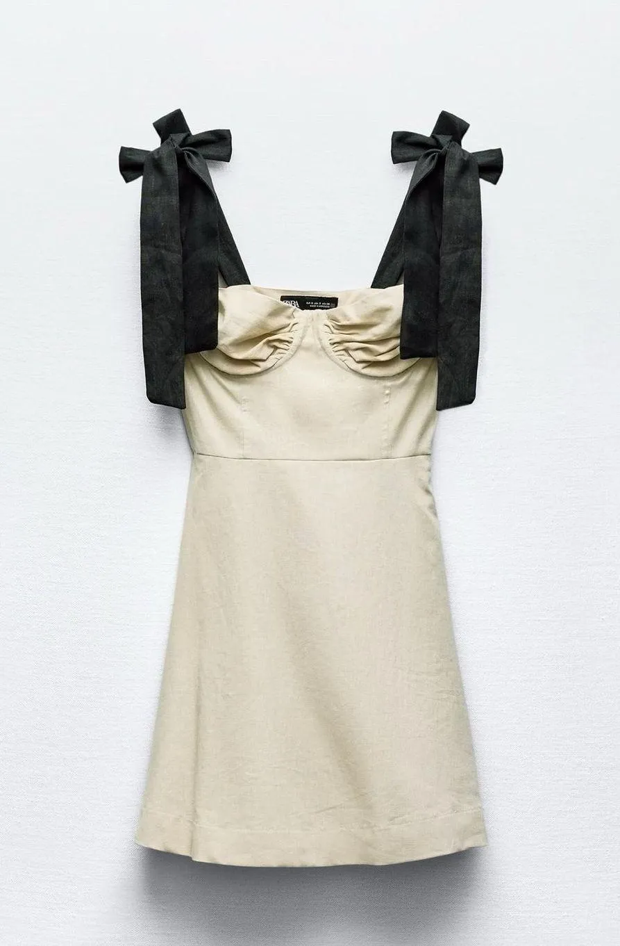 Ruffled Mini Dress - Image 7