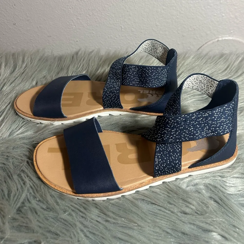 Sorel Ella II Sandal Nocturnal/Sea Size 6 - Image 4