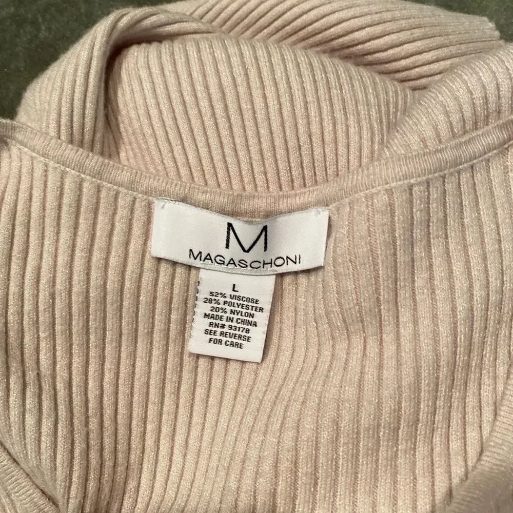 #155 MAGASCHONI Stretch Knit Midi Dress - Image 14