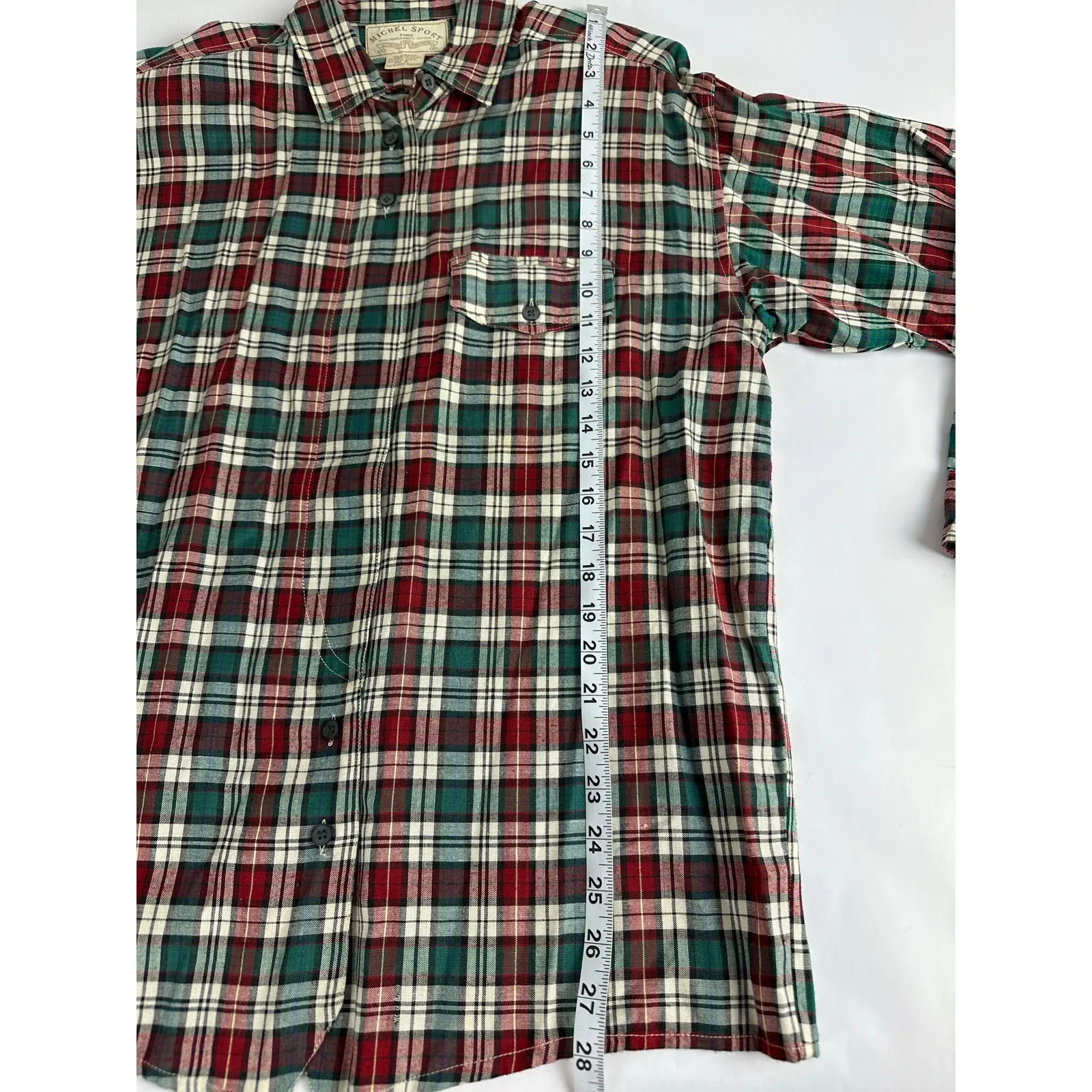 VTG Michel Sport Size XSmall Plaid Tartan Skirt Set Christmas Pleated Academia Red - Image 13