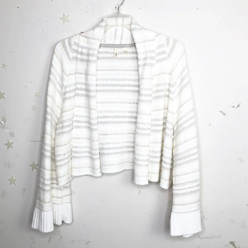 MOTH Anthropologie beige knit kimono sweater - Image 2