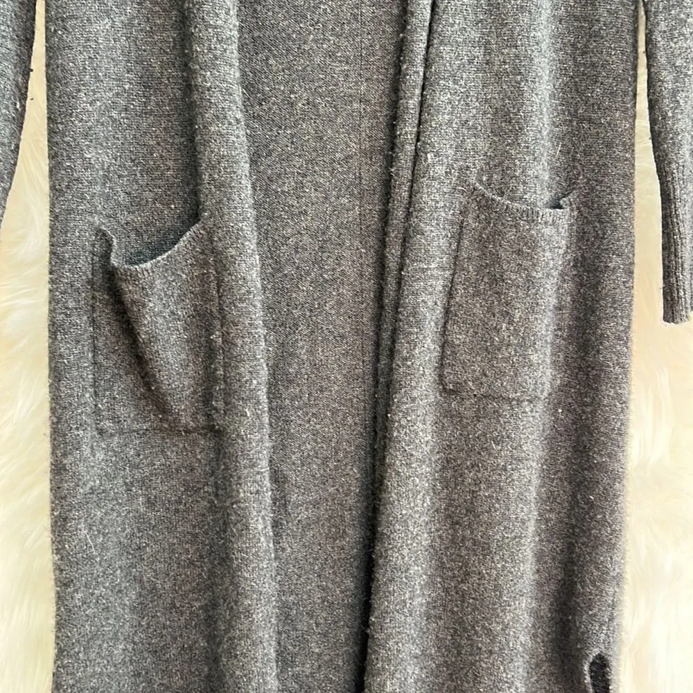 Neiman Marcus  100% Cashmere Duster Cardigan - Image 4