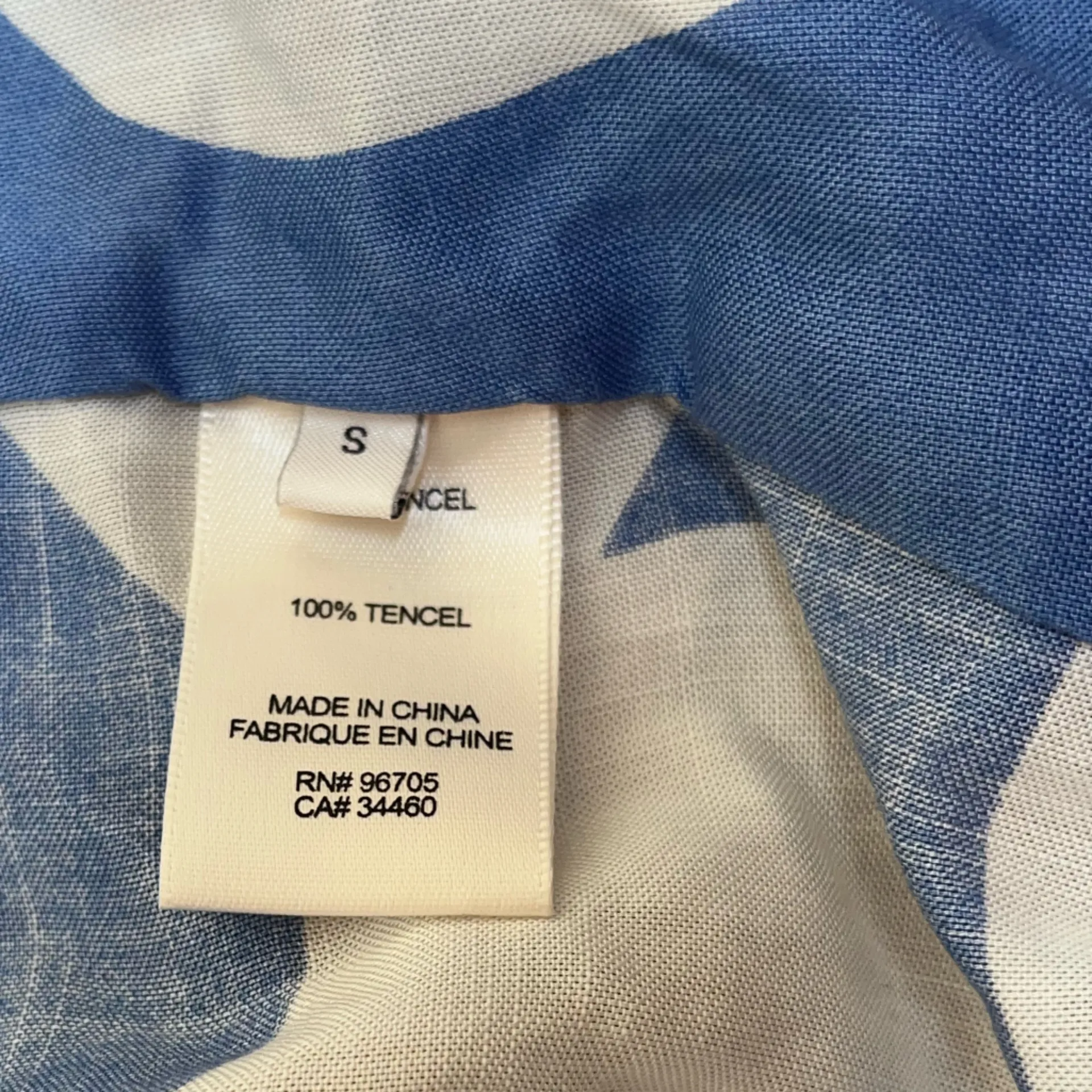 Rebecca Taylor Fleur Print Side Tie Wrap‎ Blouse In Silhouette size small - Image 6