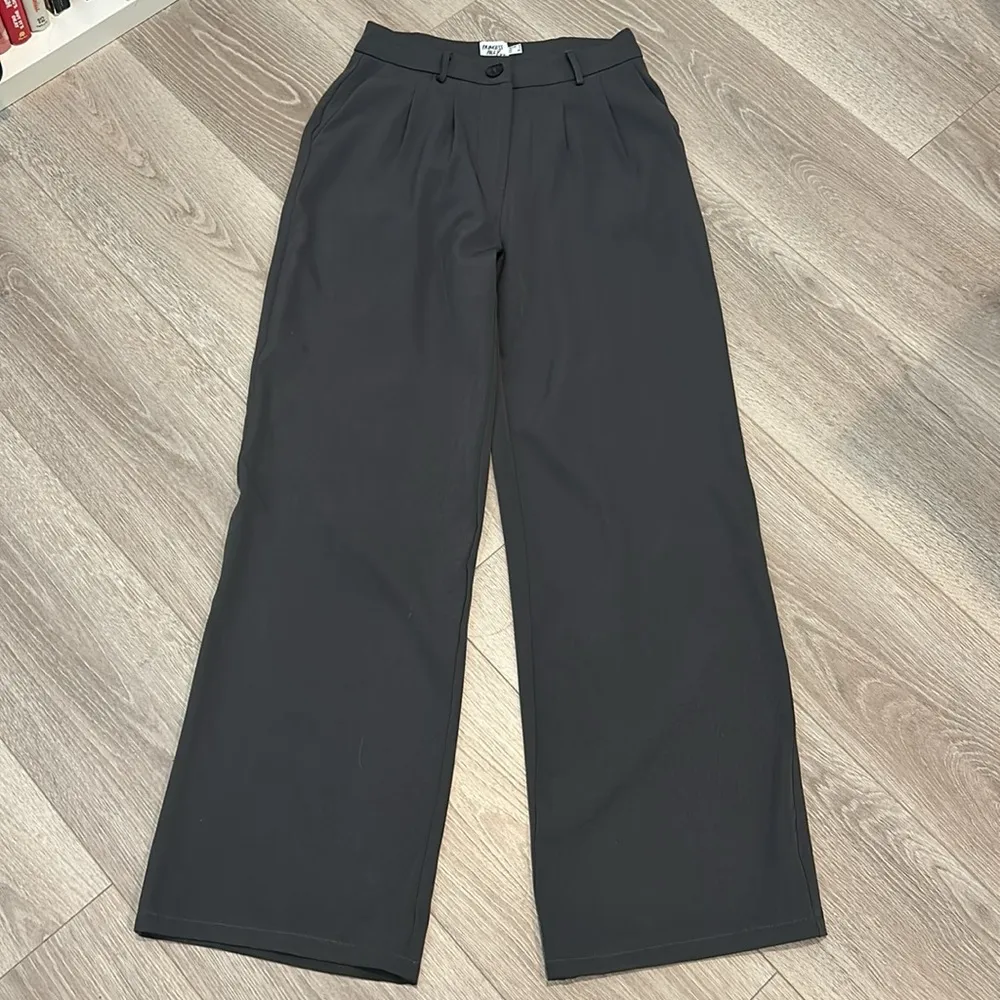 ARCHIE LOW RISE PANTS SLATE Gray pants slacks trousers size 4 - Image 4