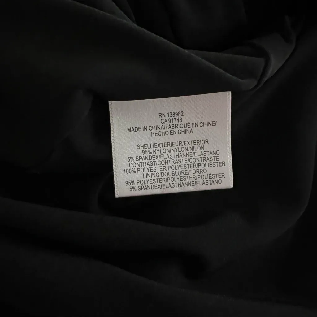 Dress The Population Tori Lace overlay Black Sleeveless Mini Dress - Image 11