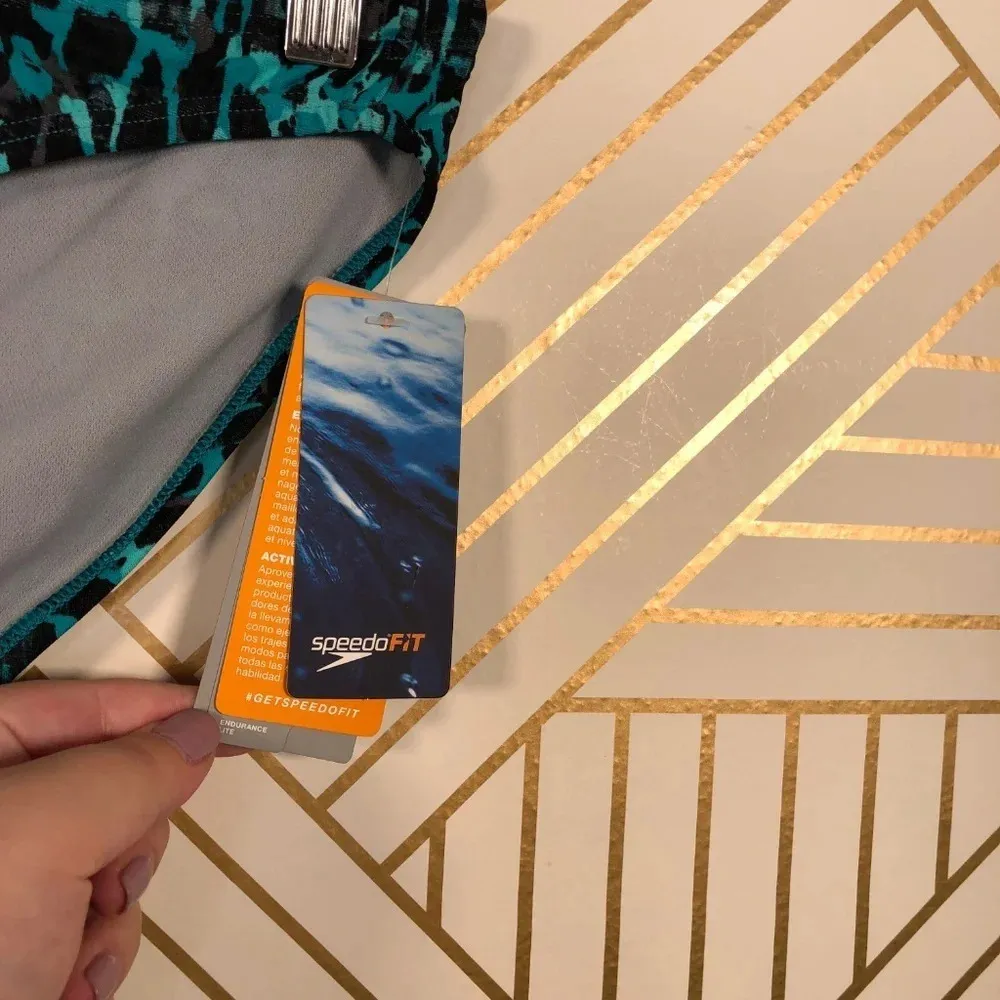 Speedo‎ Endurance Lite Print Bikini Bottom Mystic - Image 3