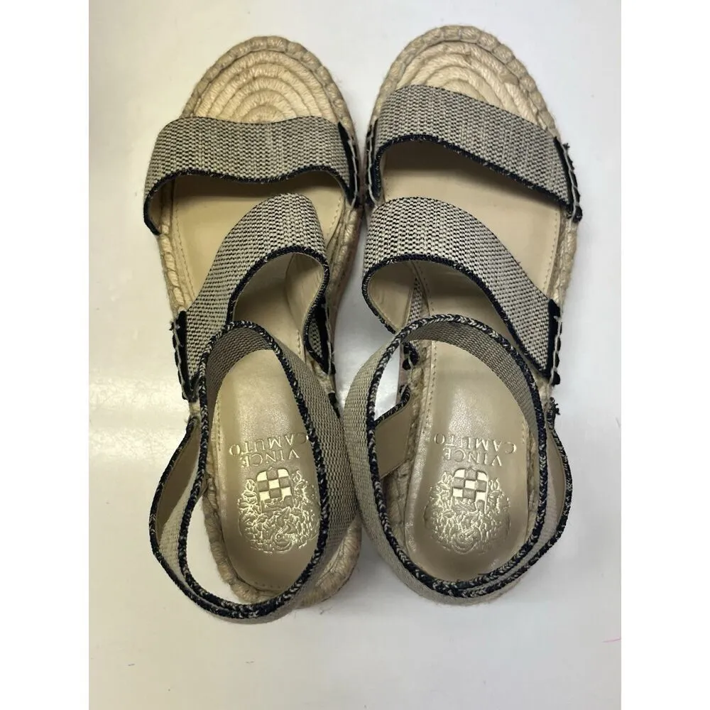 Vince Camuto Size 8M Espadrille Kolindia Casual Style Strappy Sandals - Image 4