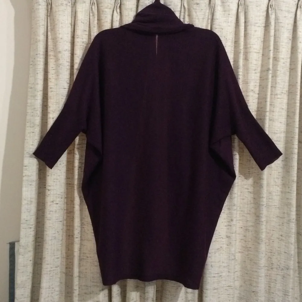 Eileen Fisher  Cocoon Open Front Wool Blend Cardigan - Image 5