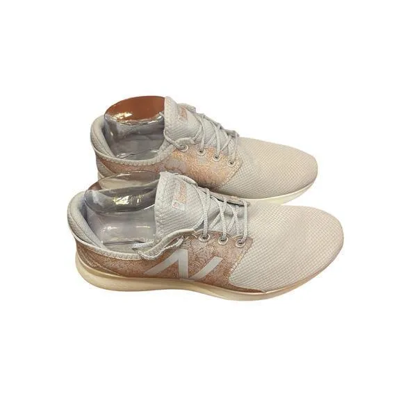 New Balance FuelCore‎ Coast V3 Running Shoe Rose Gold Floral Metallic & Grey 10 - Image 5