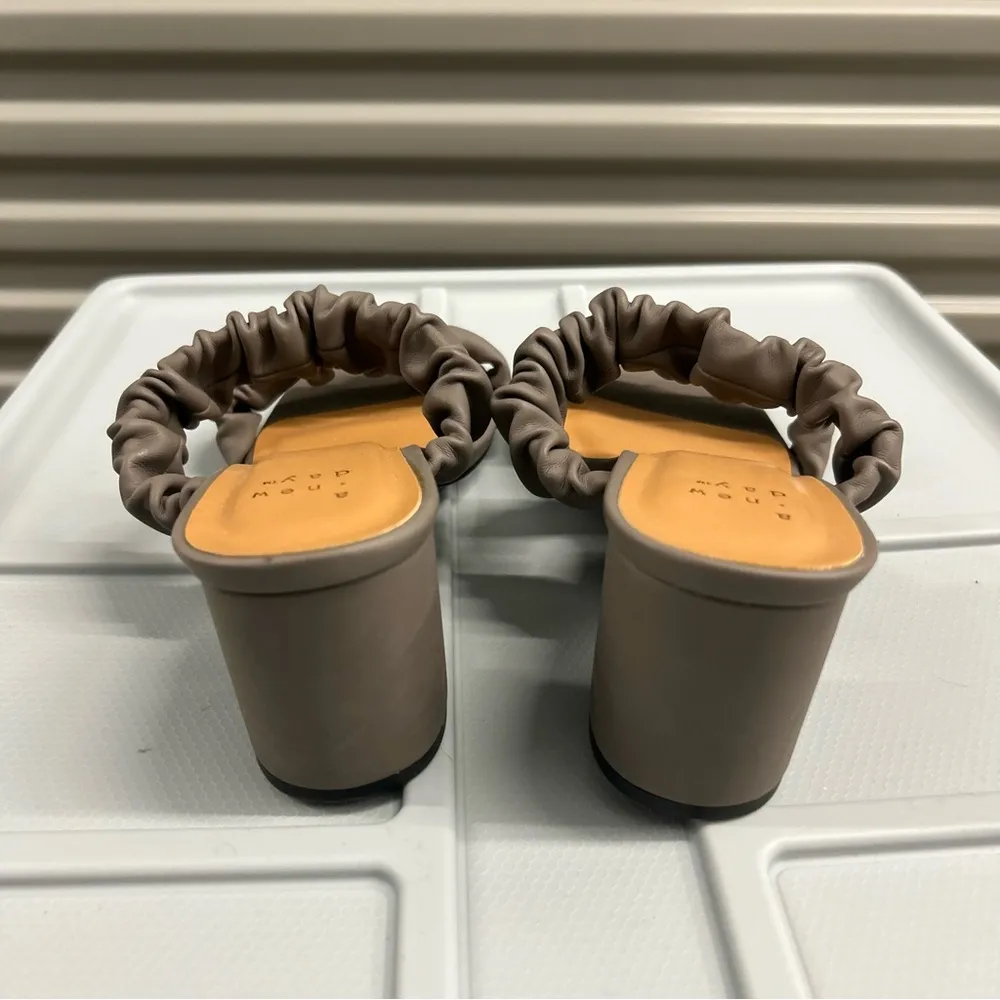 A New Day *NEW* scrunchy strap block heel sandals - Image 3