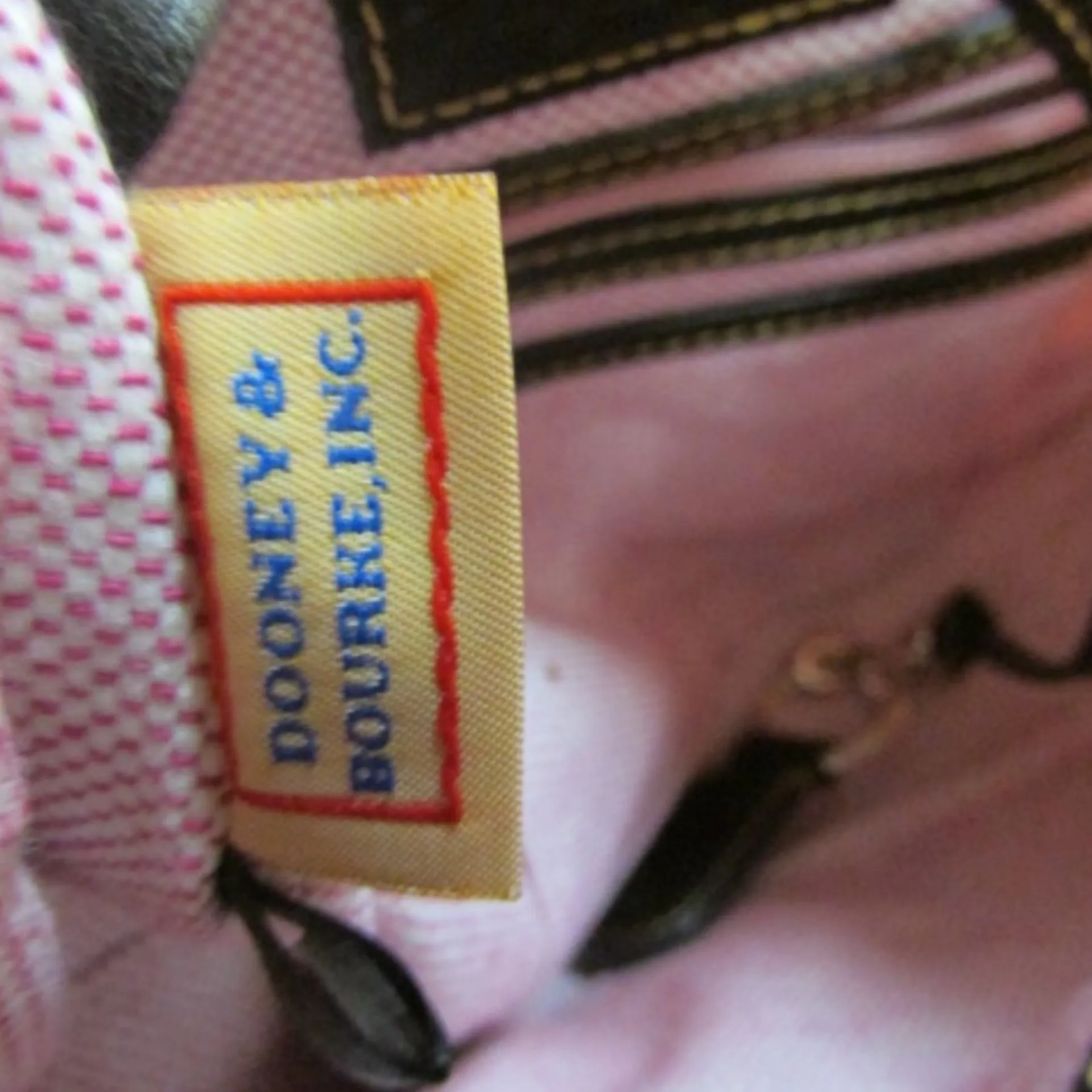 Dooney & Bourke Black Croc-Embossed Shoulder Bag - Image 2