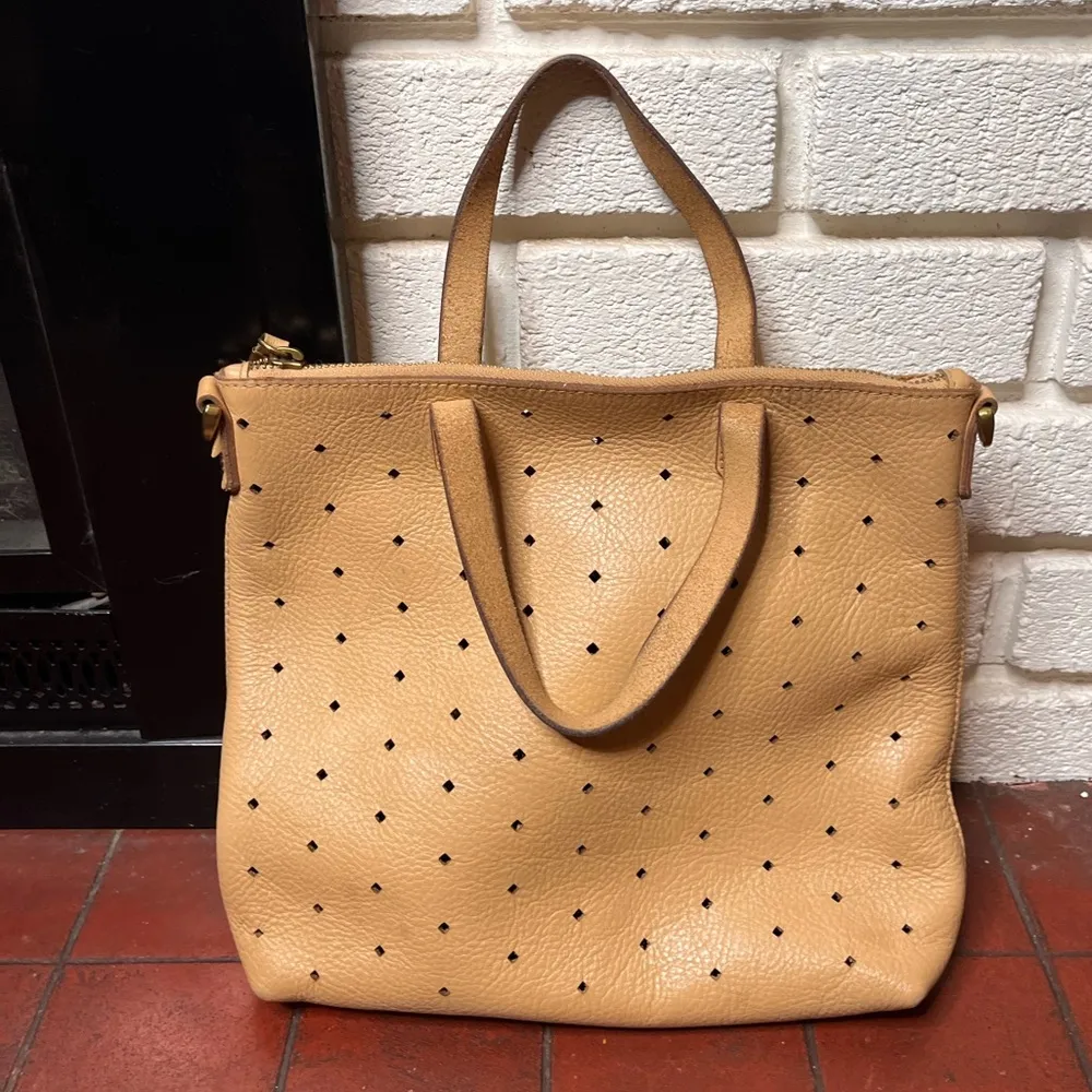 Madewell Mini Transport Perforated Leather Crossbody Bag - $168 - Image 6