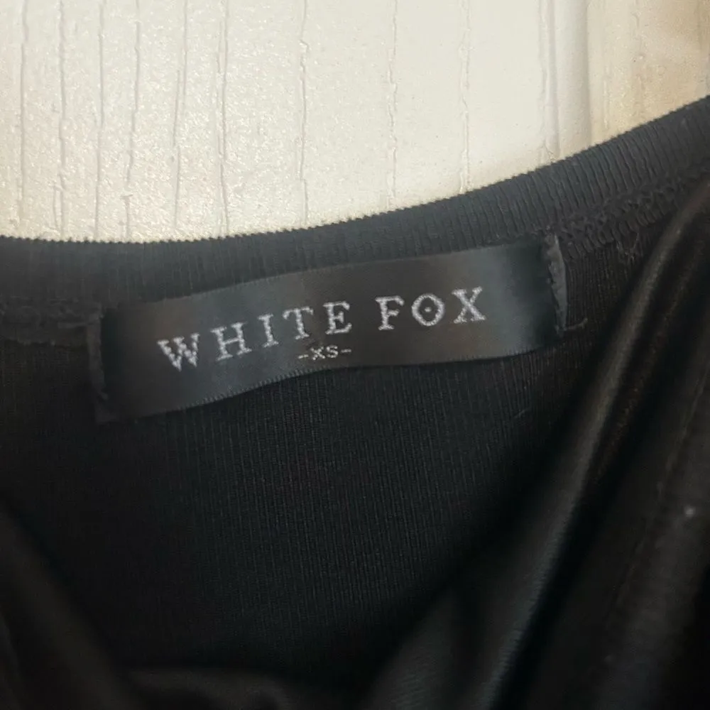 White Fox Boutique Black Mini Dress - Image 2