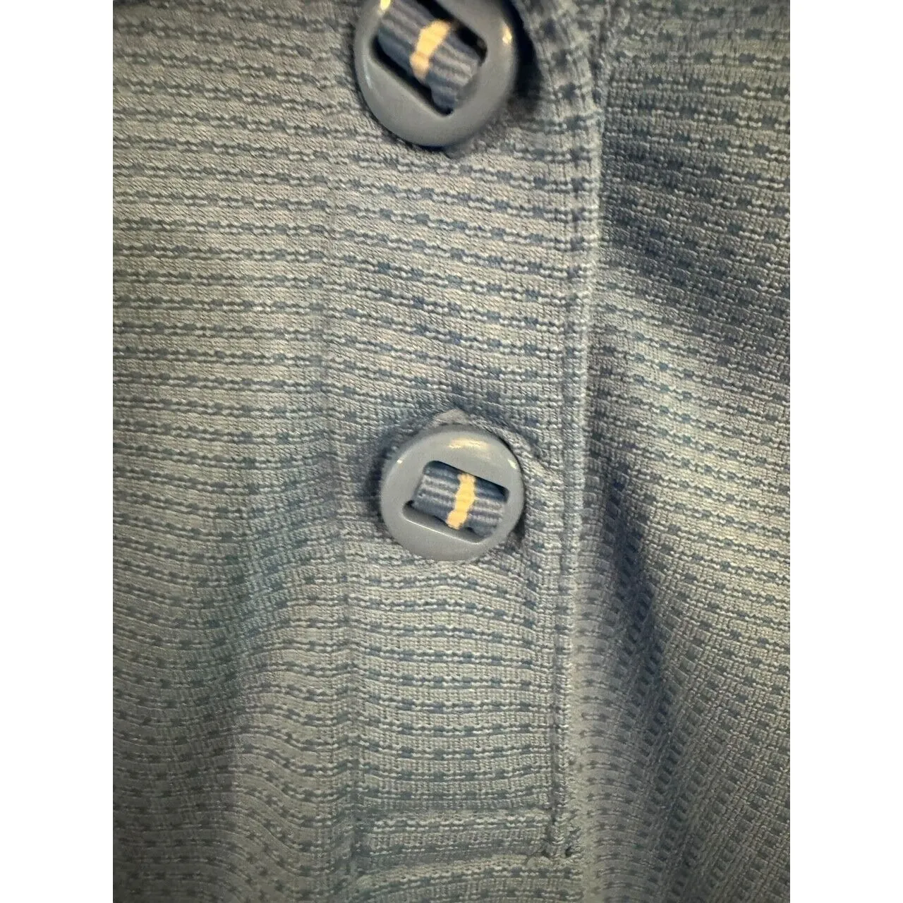 Nike Fit Dry Womens size Medium UNC North Carolina Tar Heels Blue  & White  Polo - Image 8