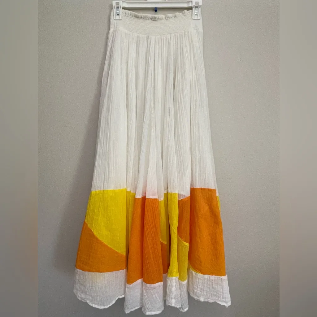Free People Flowy Maxi Skirt size XS - Image 3