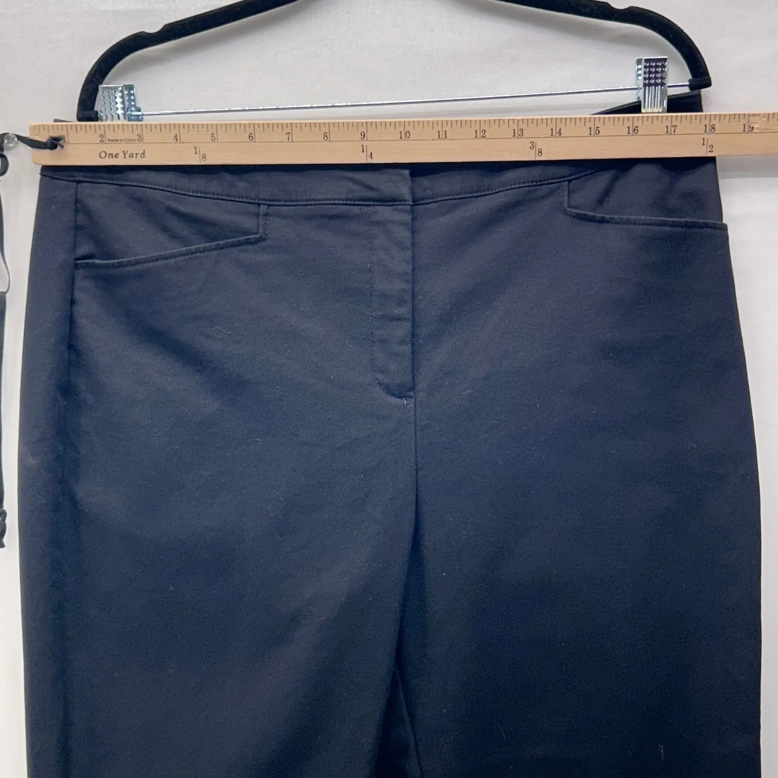 Chicos Cropped Pants Black Large Or 2 - Image 11