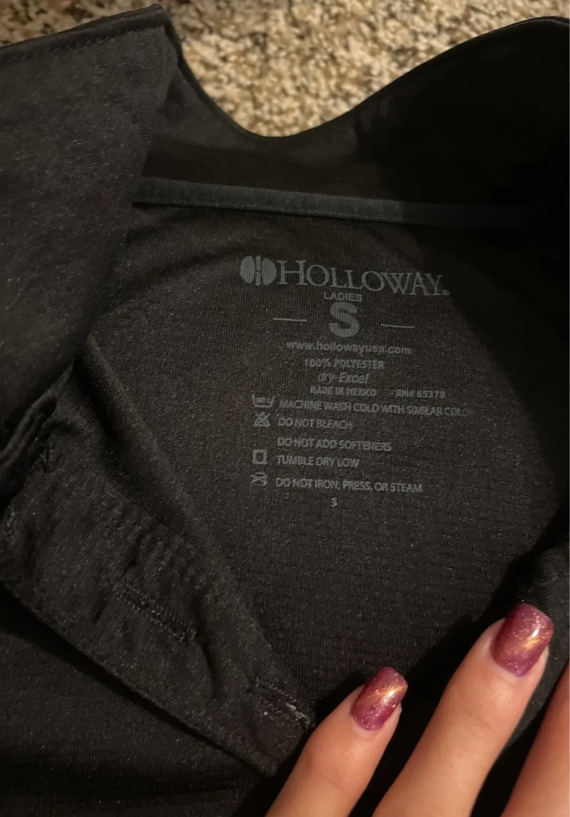 WU Cheer Polo Shirt - Image 3