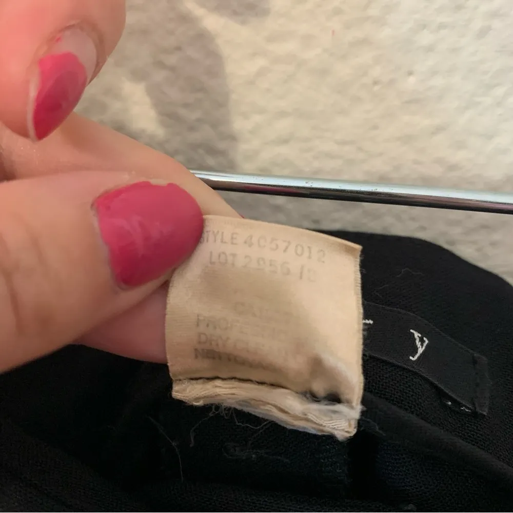 Women's Theory Black Dress Pant Trousers Size 2 - Image 6