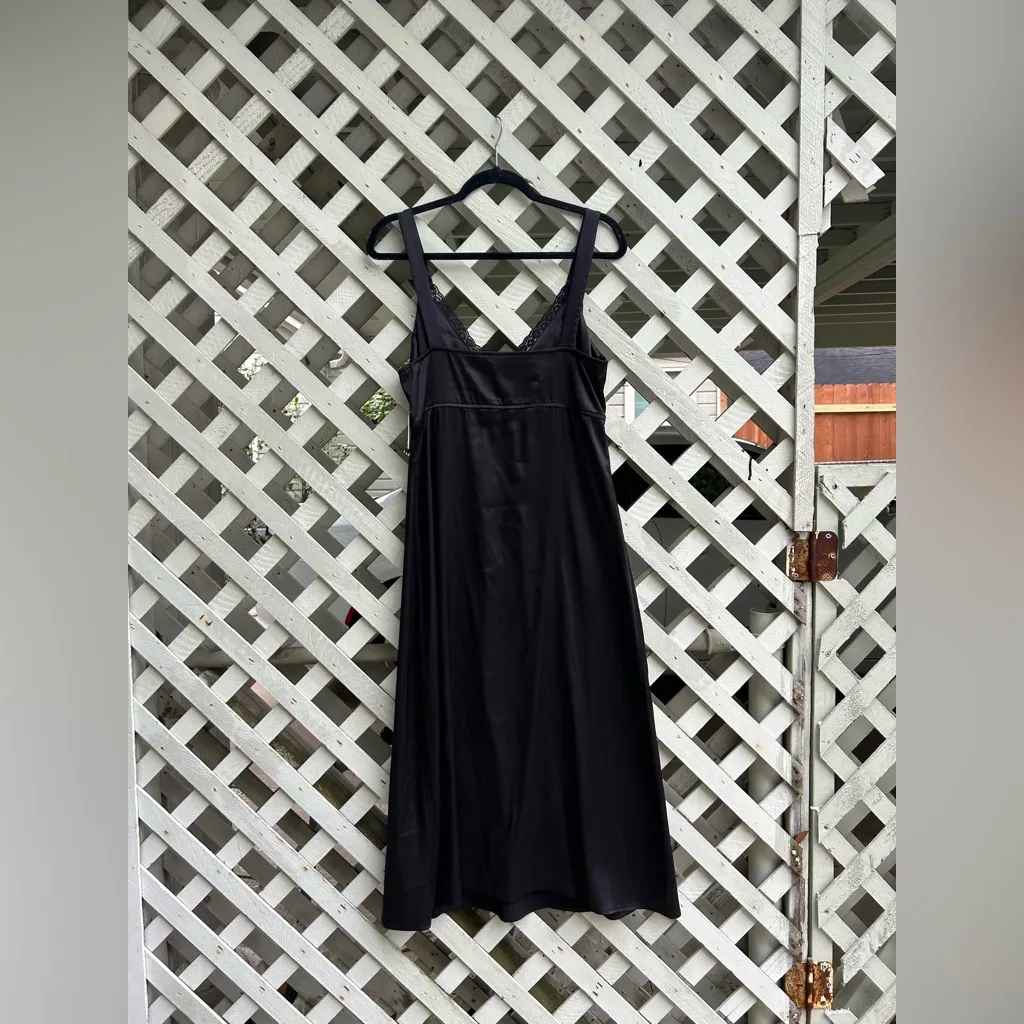 ❤️Altar’d State Cara Satin Midi Slip Dress - Image 5