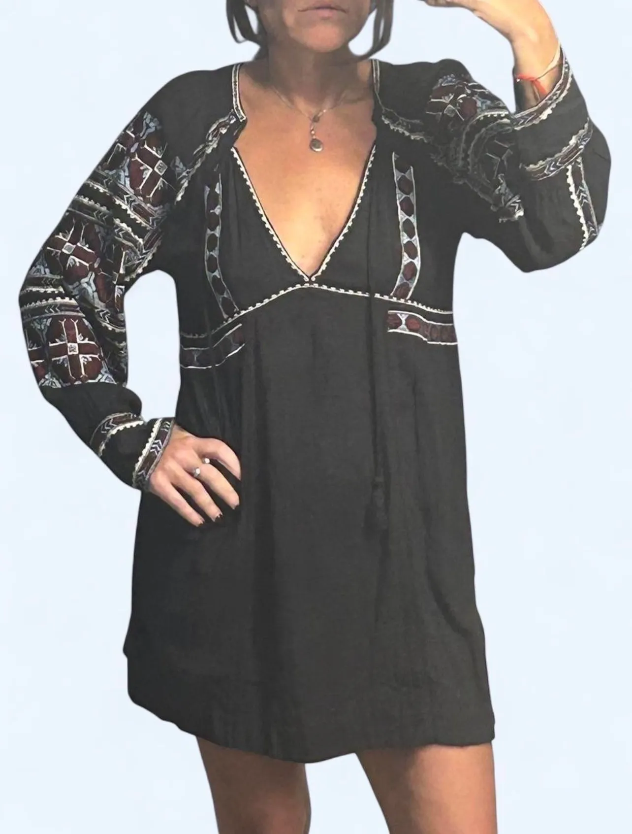 chiffon shrugs for dresses uk Cation Printed shrug – Cation Clothing Long sleeve black and Holiday Dresses 2018 Color:Ocean Blue and fall