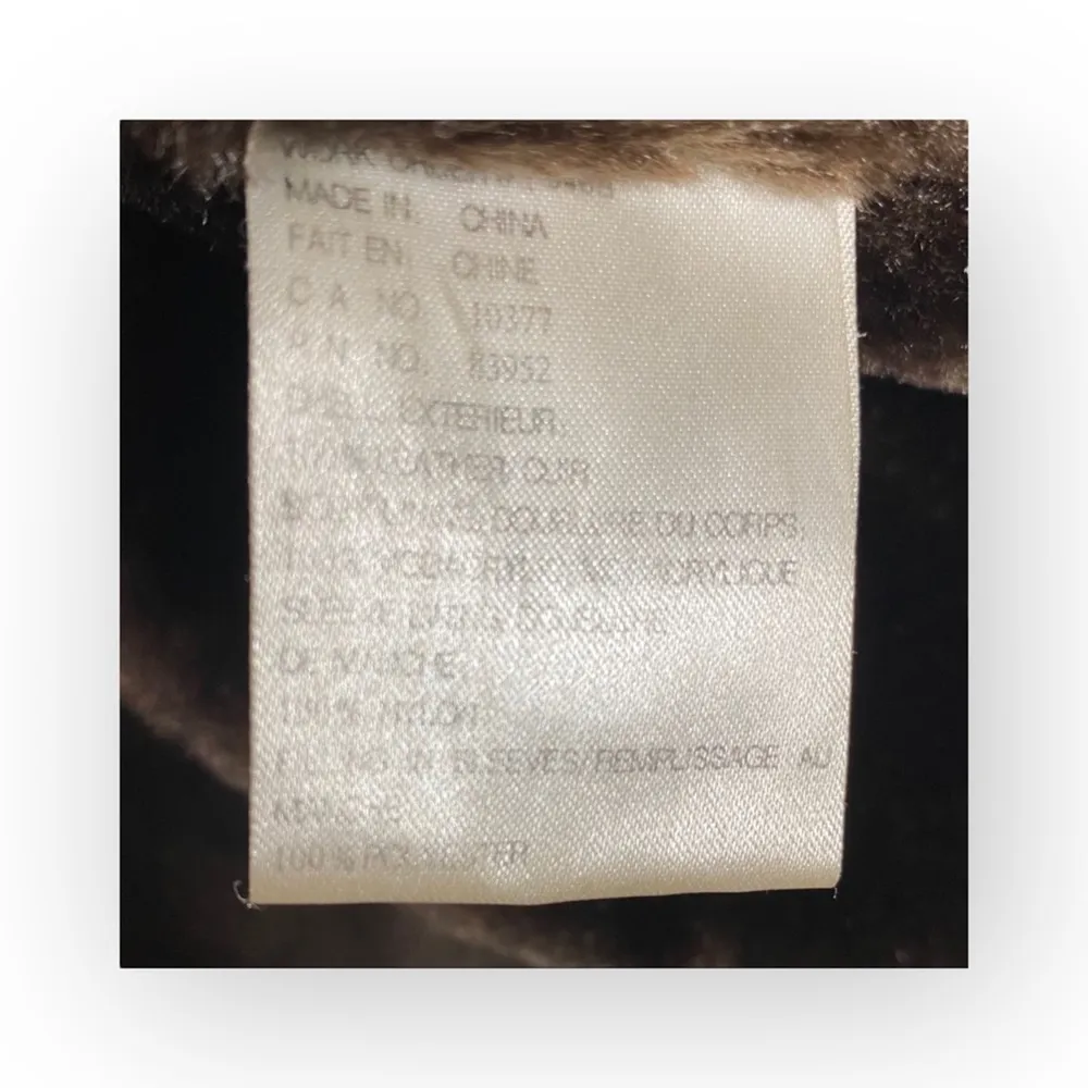 Bagatelle š¤ Leather Shearling Lined Chore Rancher Duffle Coat š¤ Fur Trim š¤ XL - Image 11