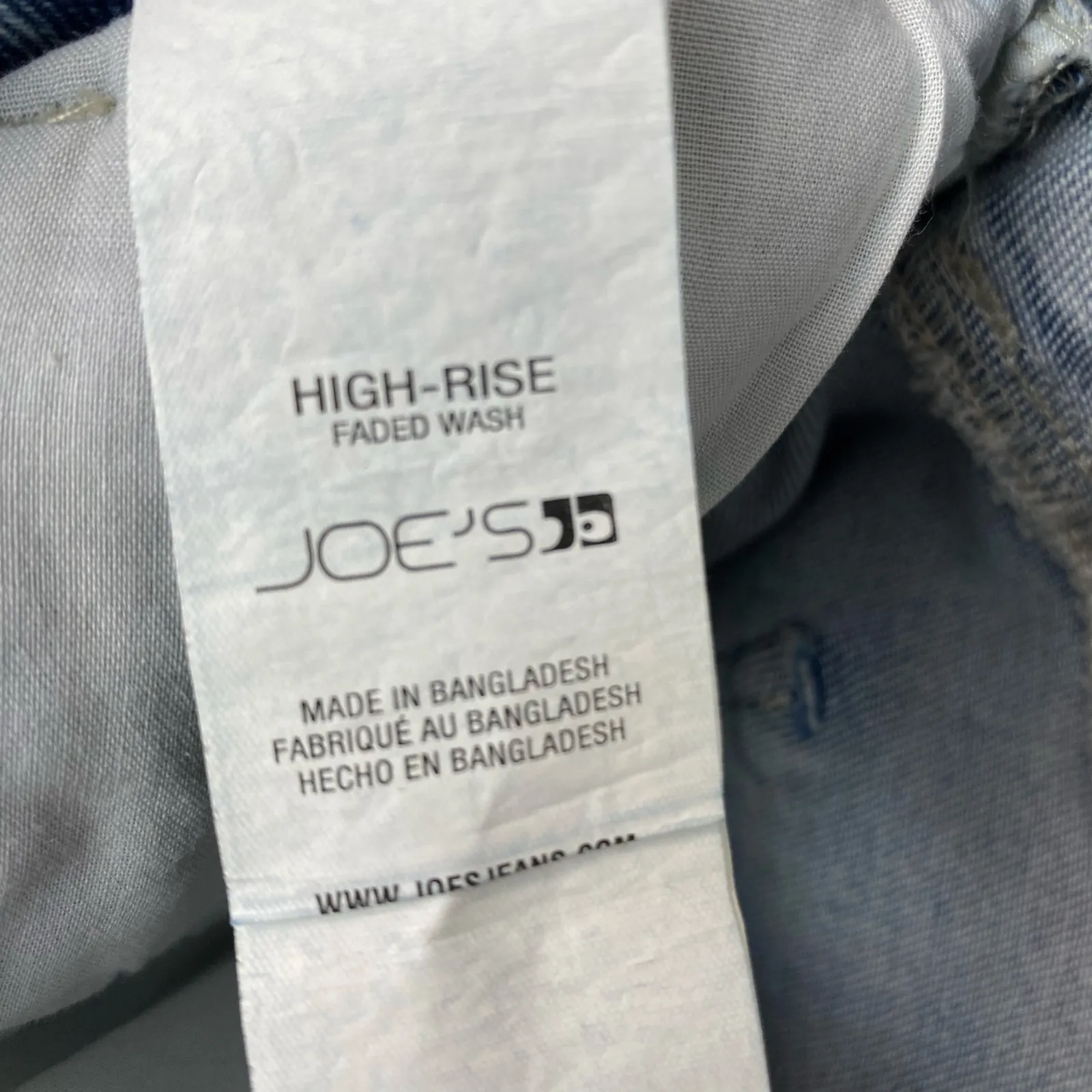 Joe’s Jeans Women’s High Rise Straight Leg Jeans Faded Wash Size 33 - Image 9