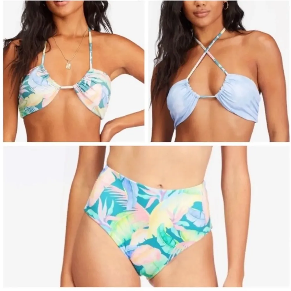 Billabong Rides & Tides Floral bikini top NWT - Image 3
