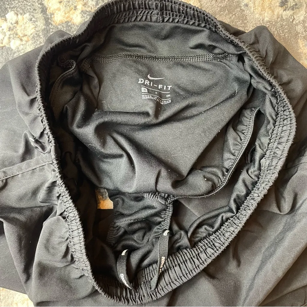 Nike Women's Black Athletic Shorts - Image 2