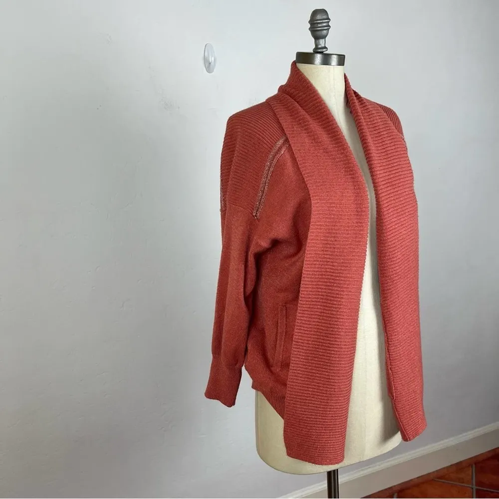 Anthropologie Moth Knit Open Front Cardigan - Image 2